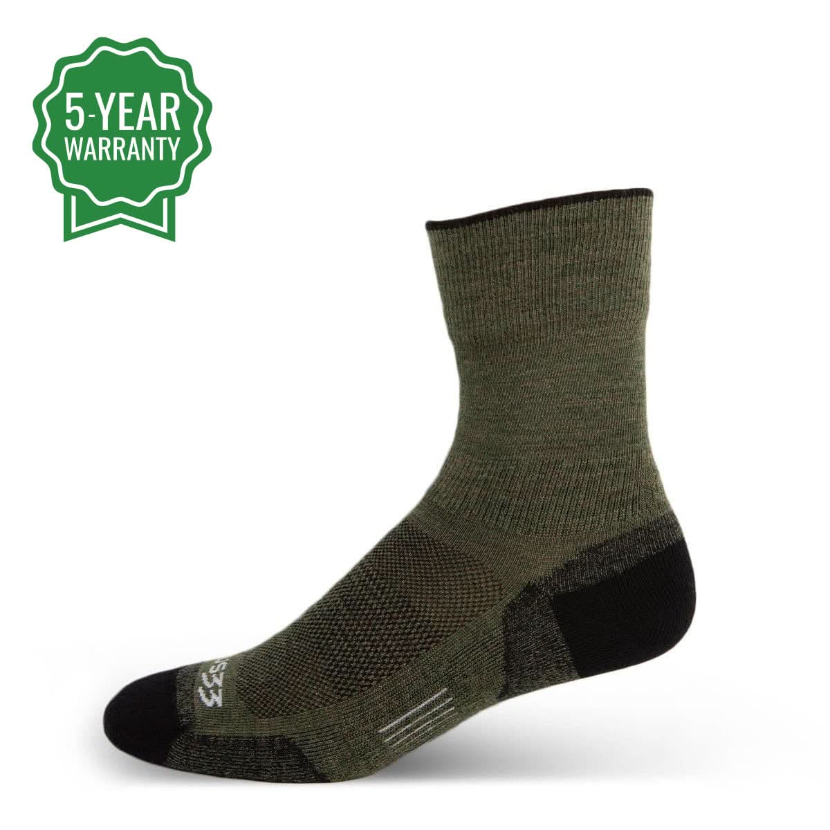 Minus33 | Microweight Cushion - Crew Wool Socks Mountain Heritage