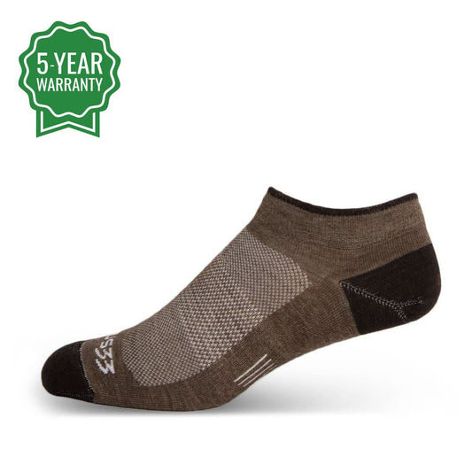 Minus33 | Microweight - No Show Wool Socks Mountain Heritage