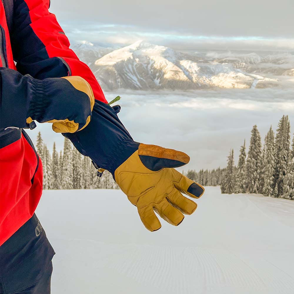 WoolTek Waterproof Ski Gloves
