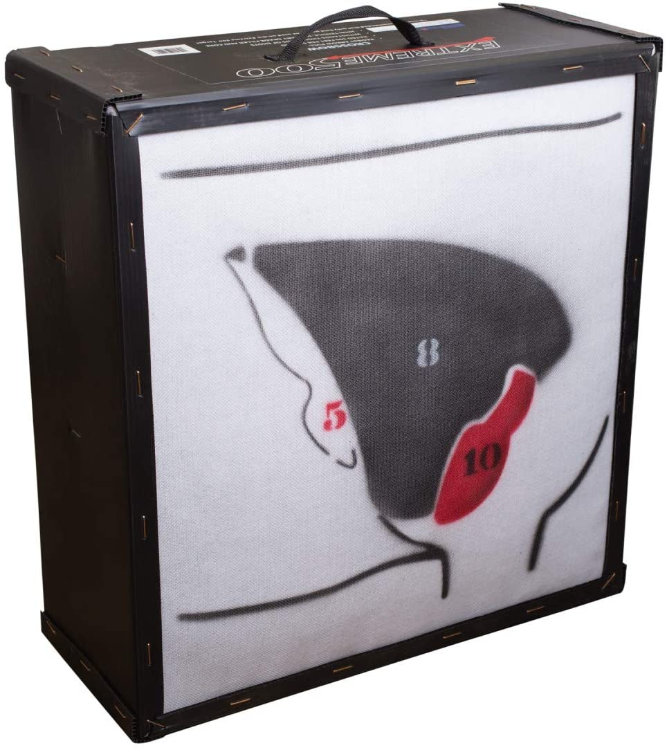 Big Shot Targets | Iron Man 24" Xtreme 500 High Kinetic Energy Crossbow Target w/ Weather Cover