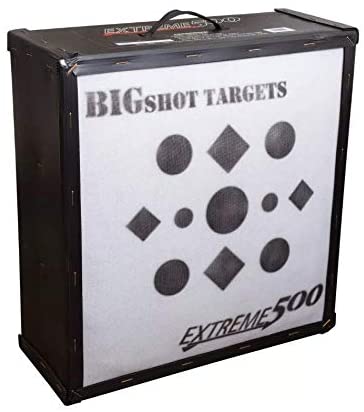 Big Shot Targets | Iron Man 24" Xtreme 500 High Kinetic Energy Crossbow Target w/ Weather Cover